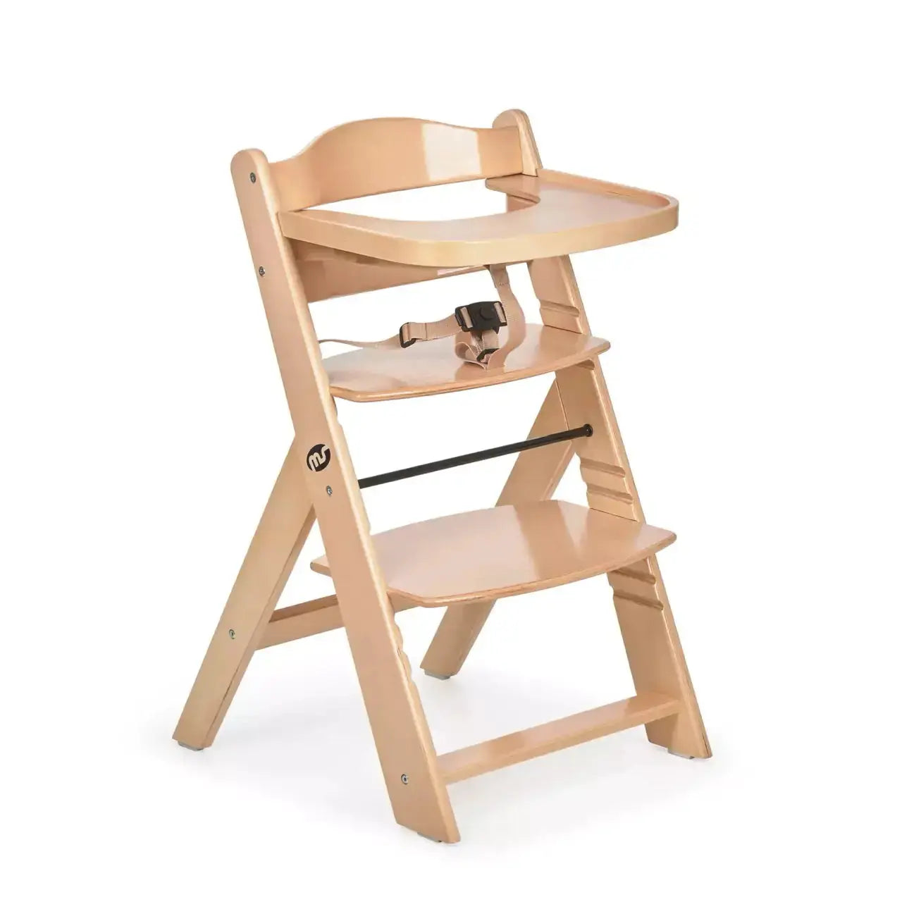 Chaise Haute 2-en-1 en Bois pour Bébé et Enfant - Évolutive de 6 Mois à 10 Ans - Mon Jouet Montessori