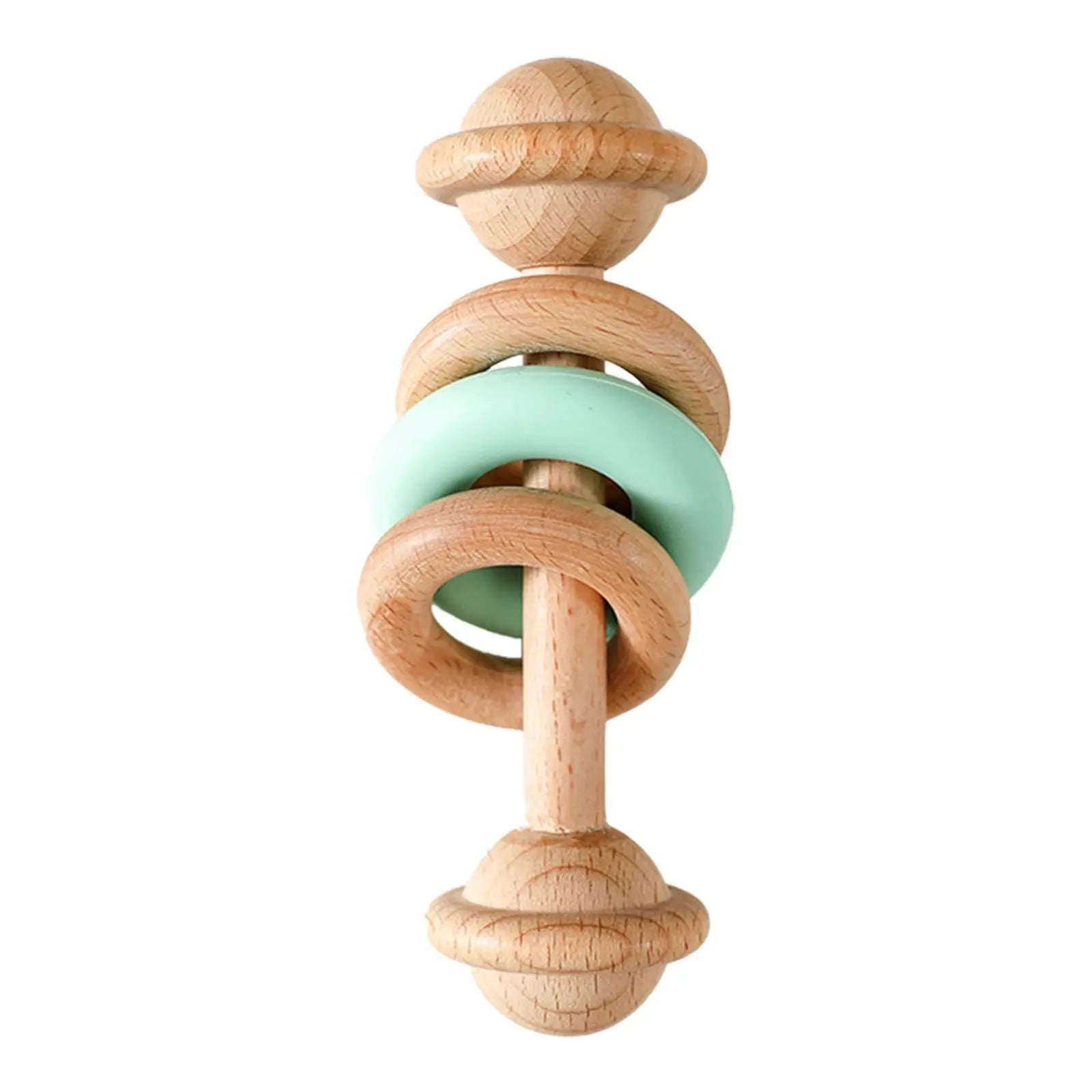 Hochet en Bois Anneau - Mon Jouet Montessori