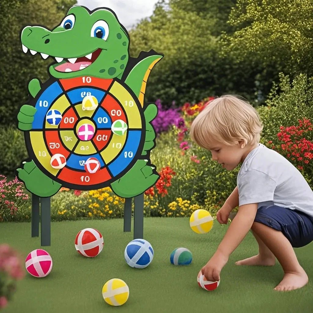 Jeux éducatifs jeu de fléchettes enfants jouet Stickey balle fléchette Sports d'intérieur enfant jeux Montessori pour enfants cadeaux bébé jouets - Mon Jouet Montessori
