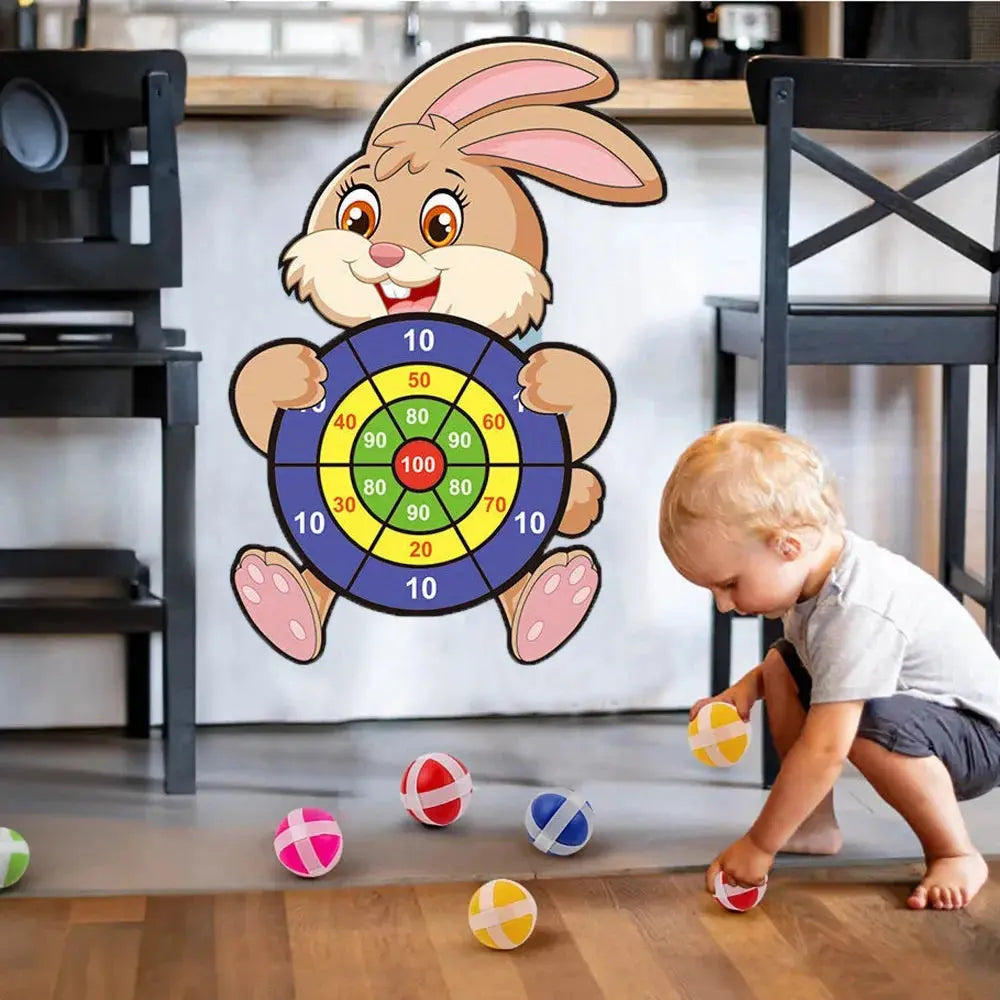 Jeux éducatifs jeu de fléchettes enfants jouet Stickey balle fléchette Sports d'intérieur enfant jeux Montessori pour enfants cadeaux bébé jouets - Mon Jouet Montessori