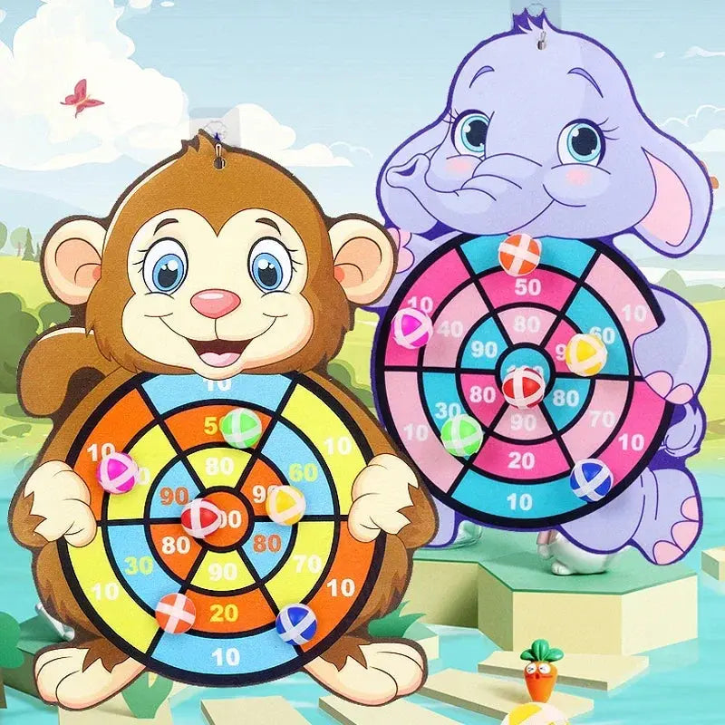 Jeux éducatifs jeu de fléchettes enfants jouet Stickey balle fléchette Sports d'intérieur enfant jeux Montessori pour enfants cadeaux bébé jouets - Mon Jouet Montessori