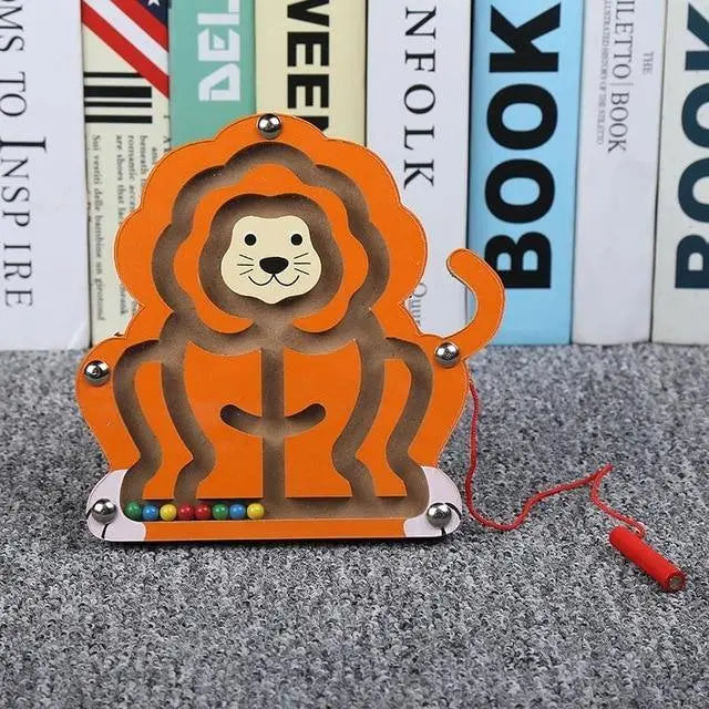 Labyrinthe en Bois Animaux - Mon Jouet Montessori