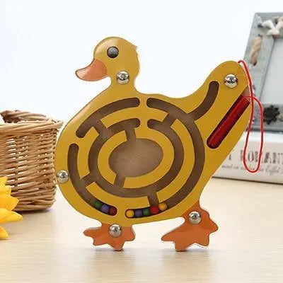 Labyrinthe en Bois Animaux - Mon Jouet Montessori
