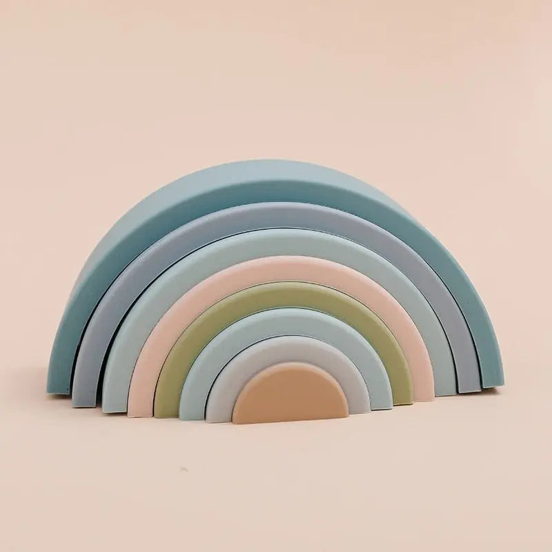 Petit Arc - En - Ciel en Bois - Mon Jouet Montessori