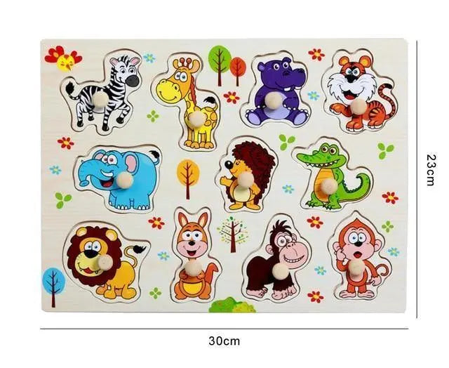 Plateau Montessori Animaux du Zoo Mon Jouet Montessori