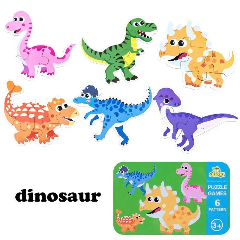 Puzzle Formes avec Boîte Métallique - Jeu Éducatif pour Enfants - Mon Jouet Montessori