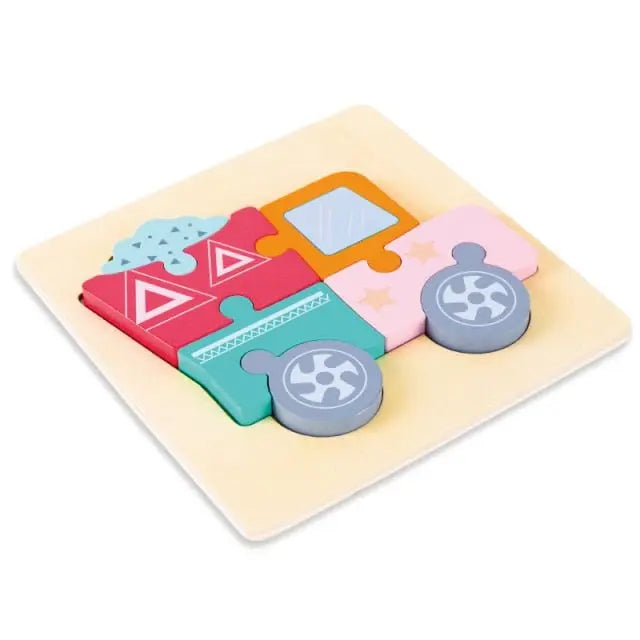 Puzzle Montessori 3D - Mon Jouet Montessori