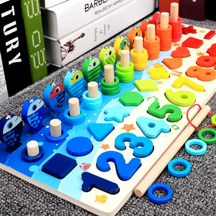 Puzzle Montessori Formes et Animaux - Mon Jouet Montessori