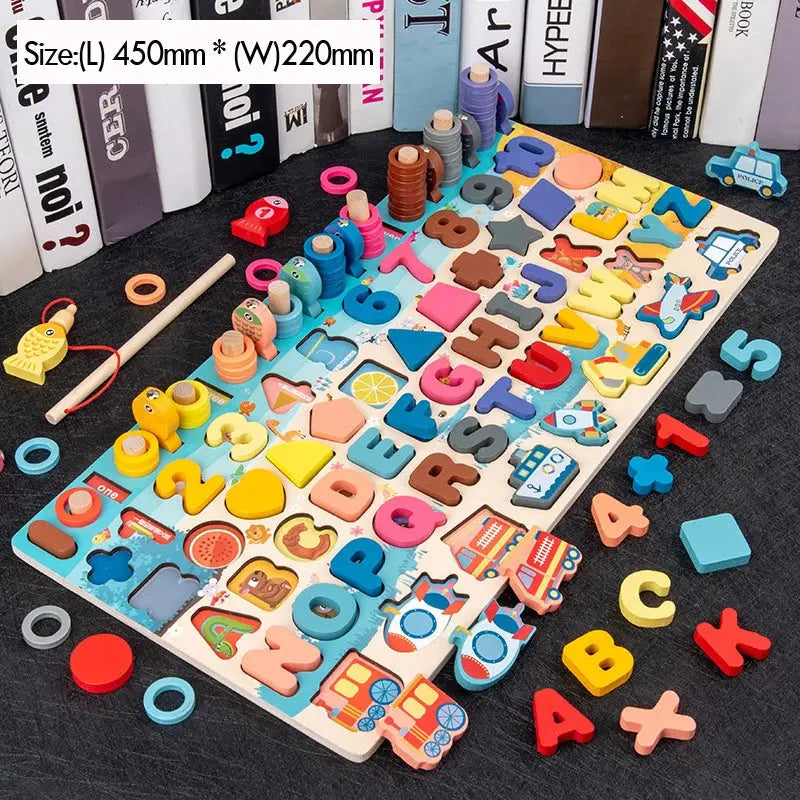 Puzzle Montessori Formes et Animaux - Mon Jouet Montessori