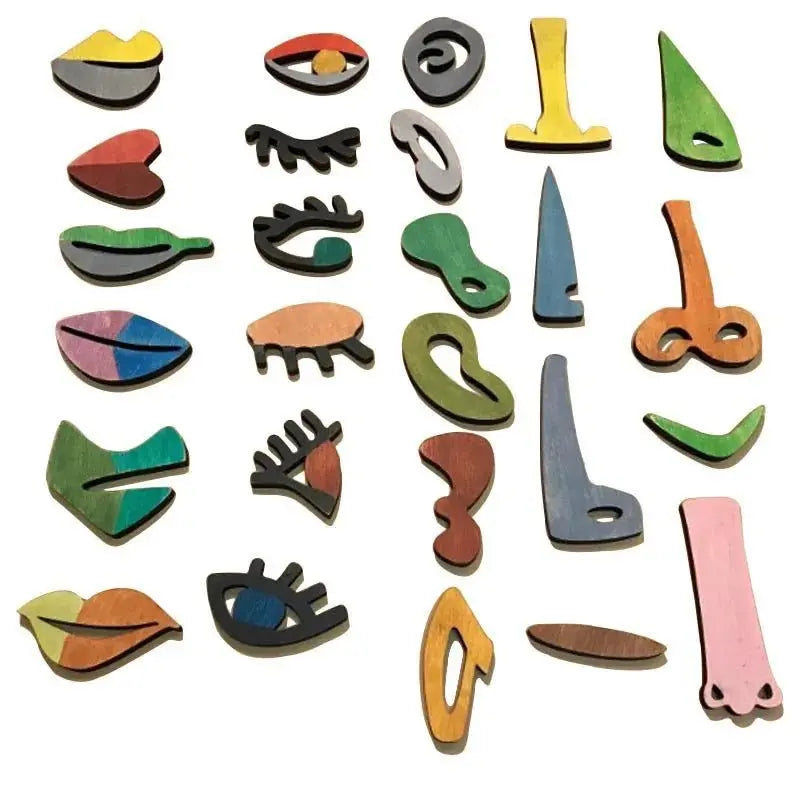 Puzzle visage artistique pour enfants - Mon Jouet Montessori