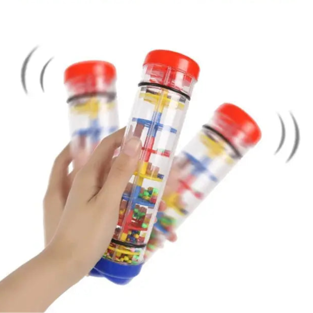 Rainmaker – jouets pour bébés de 0 à 6 et 12 mois, hochets pour nouveau-nés, Instrument de musique, jouets sensoriels Montessori - Mon Jouet Montessori