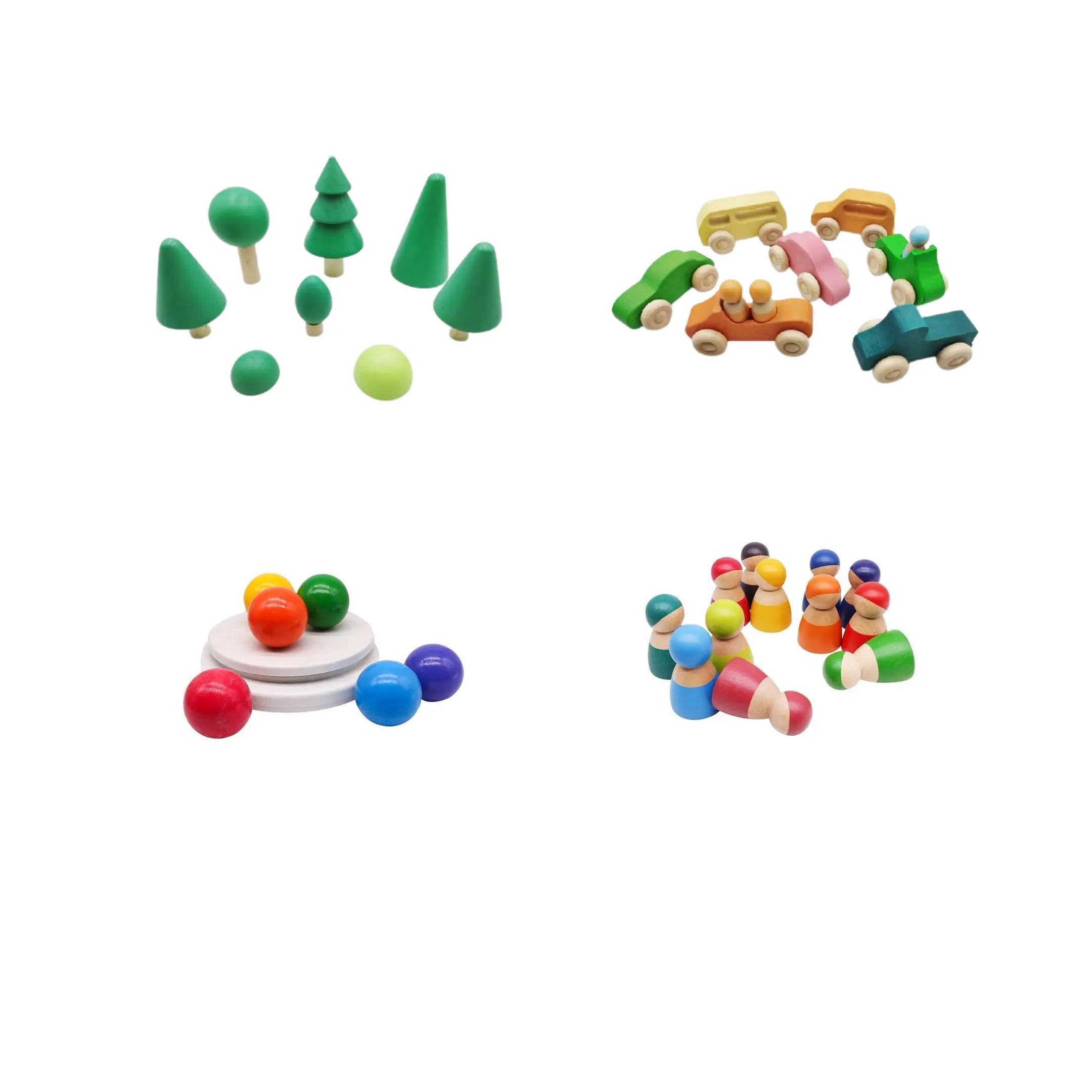 Village Montessori en Bois - Mon Jouet Montessori