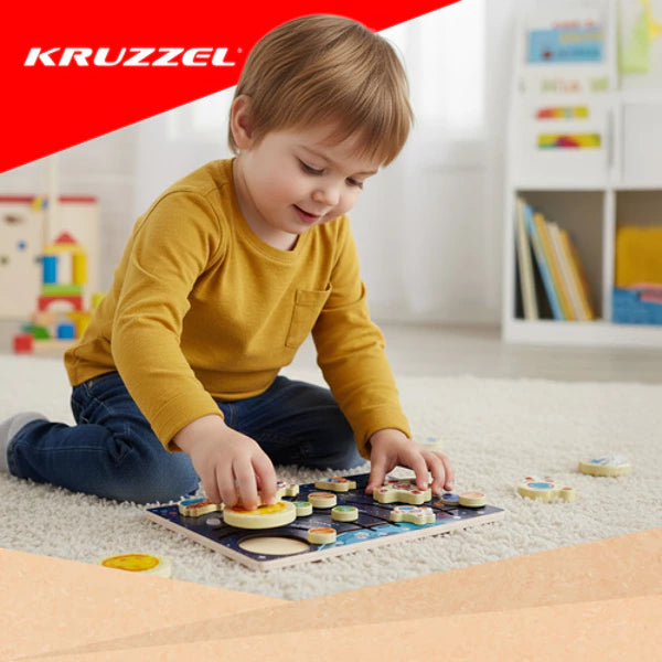Puzzle système solaire éducatif pour enfant de 3 ans et plus