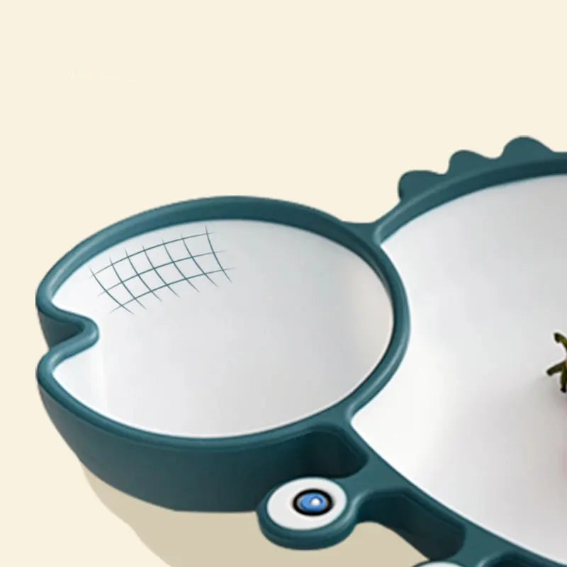 Baby Dish Baby Bowls Plates and Spoons Set Crab Kawaii Dishes Food Silicone Feeding Bowl Non-Slip Babies Tableware Kids Stuff -  Mon Jouet Montessori