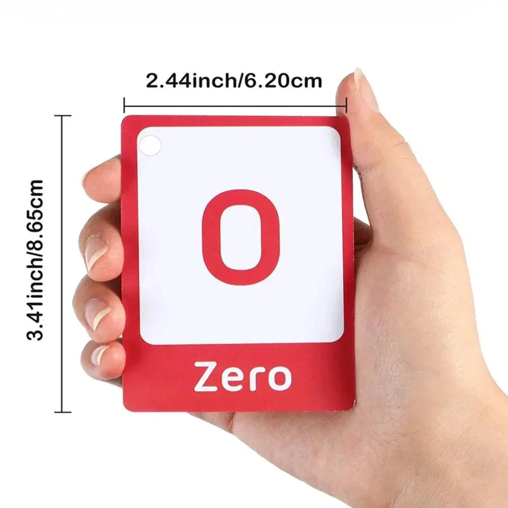 Cartes Éducatives en Anglais pour Enfants - Set de Cartes d'Apprentissage Cognitif -  Mon Jouet Montessori