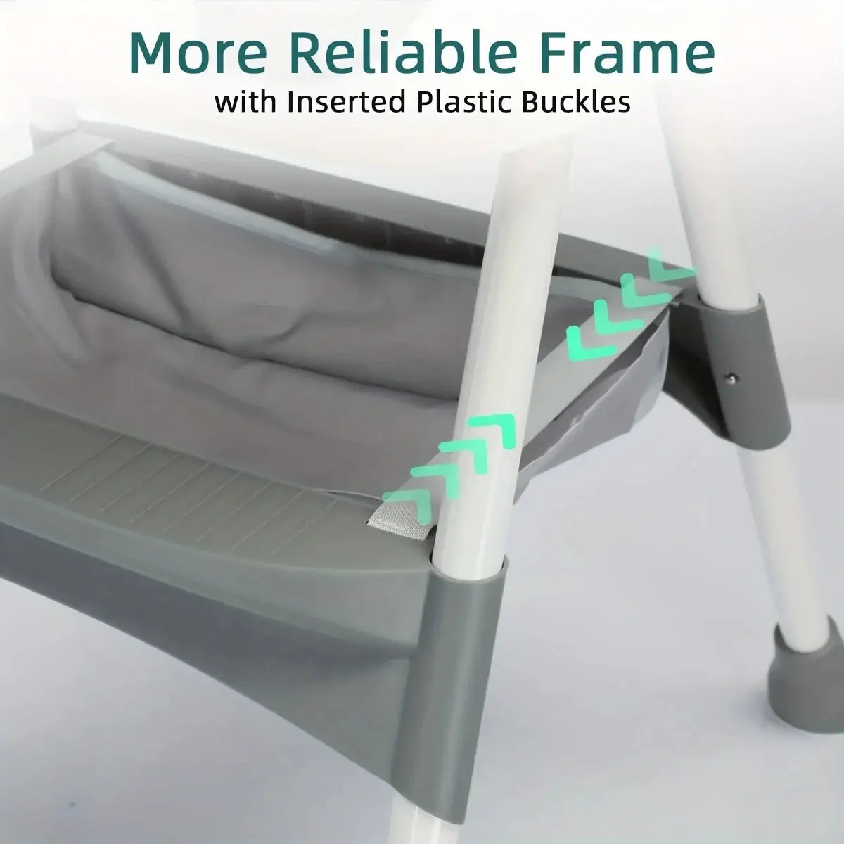Chaise Haute pour Bébé et Tout-Petit - Pliable et Réglable -  Mon Jouet Montessori