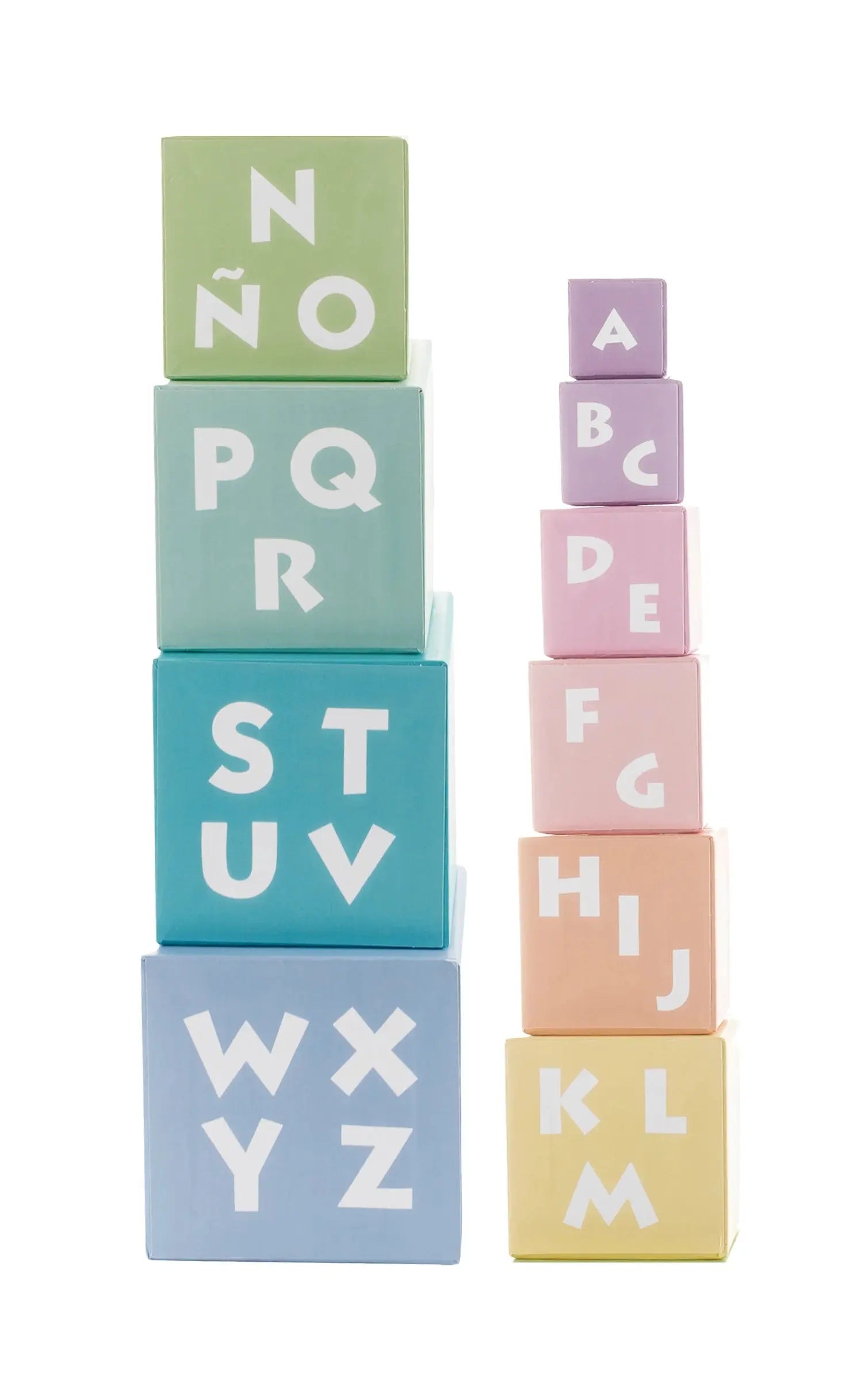 Cubes Empilables en Carton - Jeu Éducatif et Ludique pour Enfants -  Mon Jouet Montessori