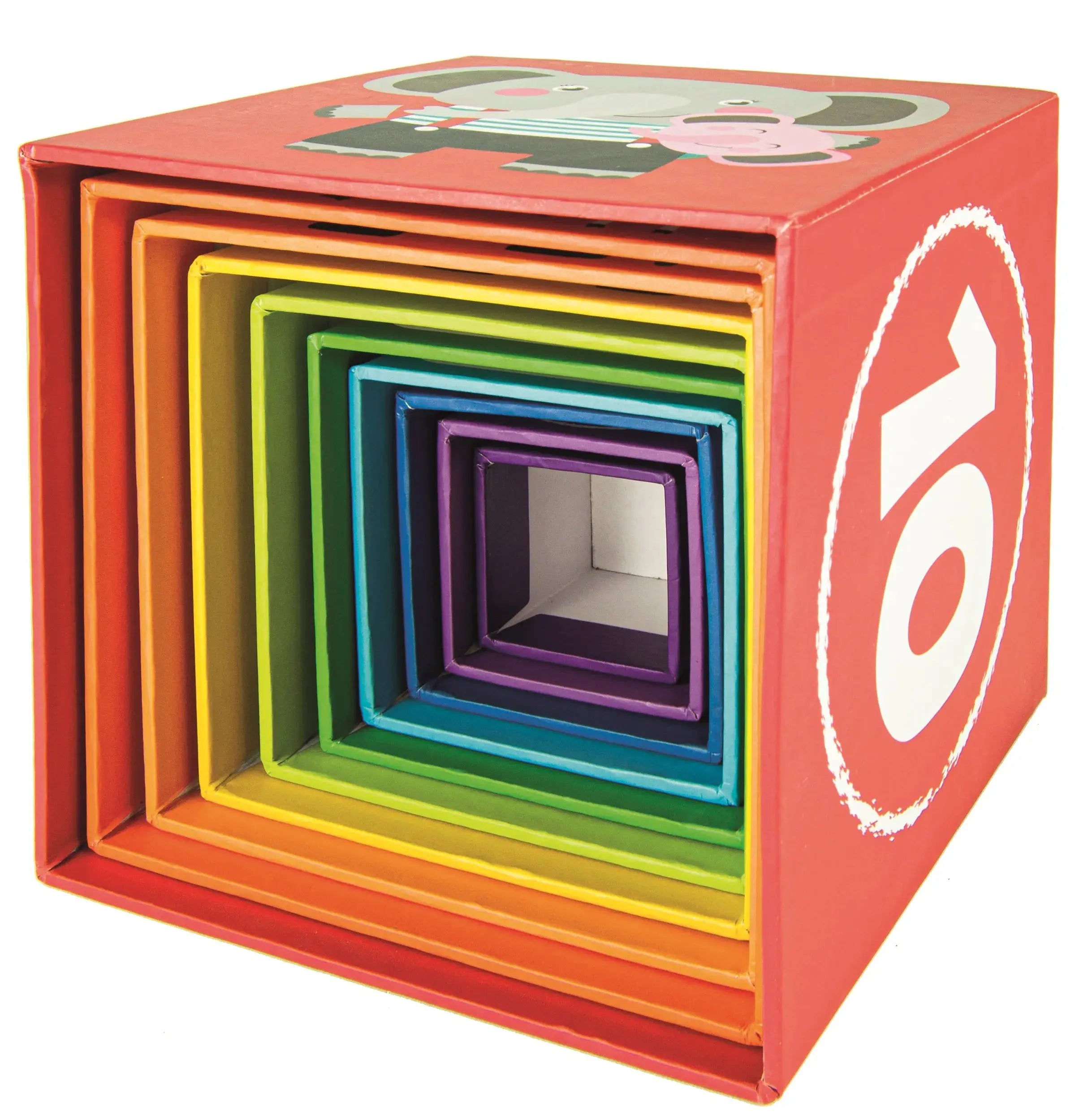 Cubes Empilables en Carton - Jeu Éducatif et Ludique pour Enfants -  Mon Jouet Montessori