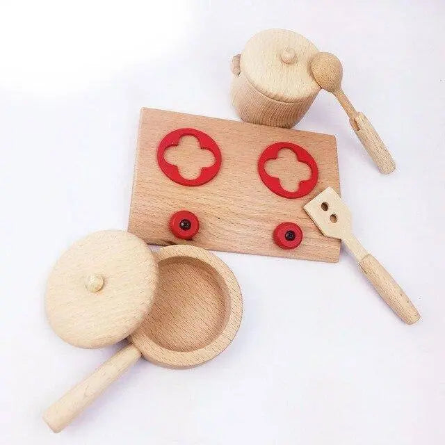 Cuisine en Bois - Mon Jouet Montessori