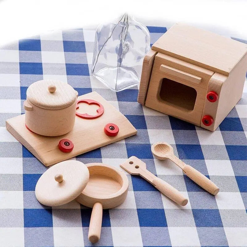 Cuisine en Bois - Mon Jouet Montessori