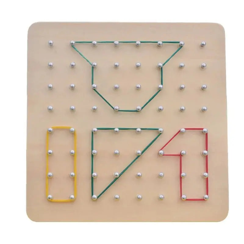 Kit de Géoboard en Bois Montessori - Mon Jouet Montessori
