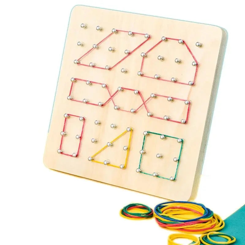 Kit de Géoboard en Bois Montessori - Mon Jouet Montessori