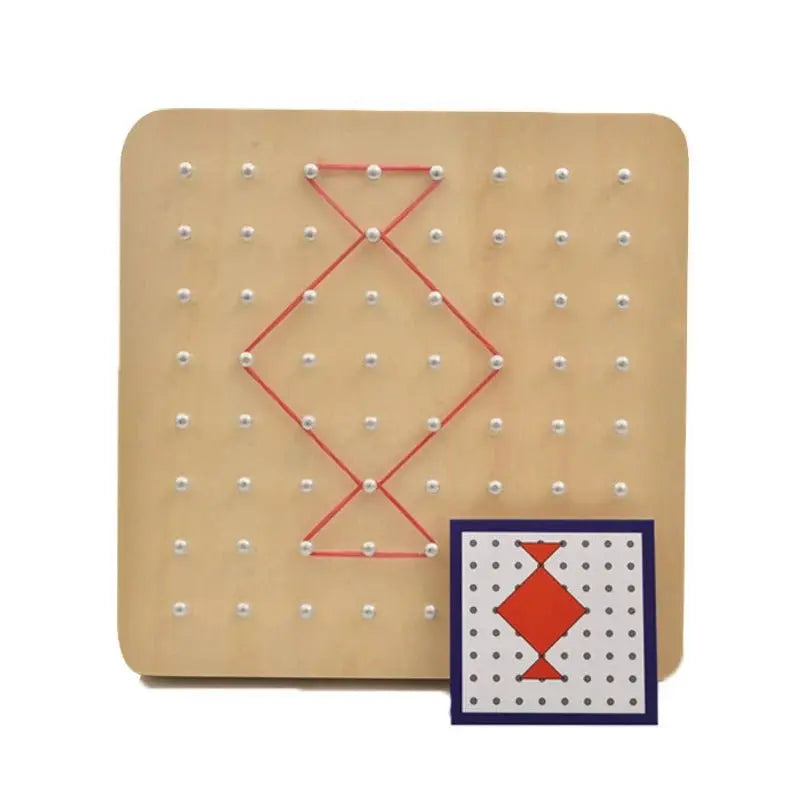 Kit de Géoboard en Bois Montessori - Mon Jouet Montessori