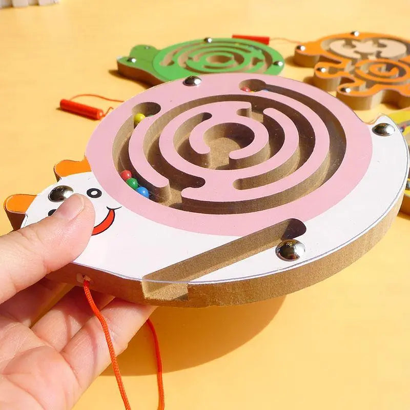 Labyrinthe en Bois Animaux - Mon Jouet Montessori
