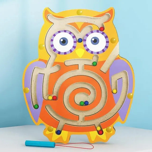 Labyrinthe en Bois Animaux - Mon Jouet Montessori