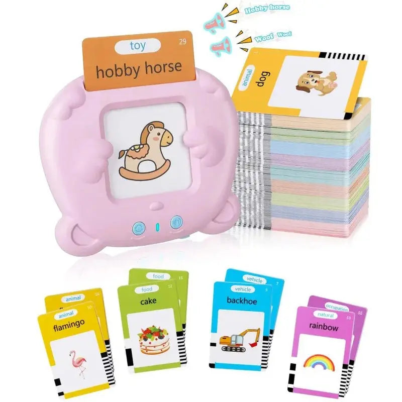 Mes Premiers Mots | Cartes Parlantes | Jouet Educatif pour Enfants 3 - 6 ans -  Mon Jouet Montessori