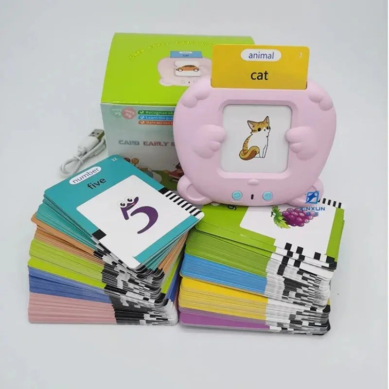 Mes Premiers Mots | Cartes Parlantes | Jouet Educatif pour Enfants 3 - 6 ans -  Mon Jouet Montessori
