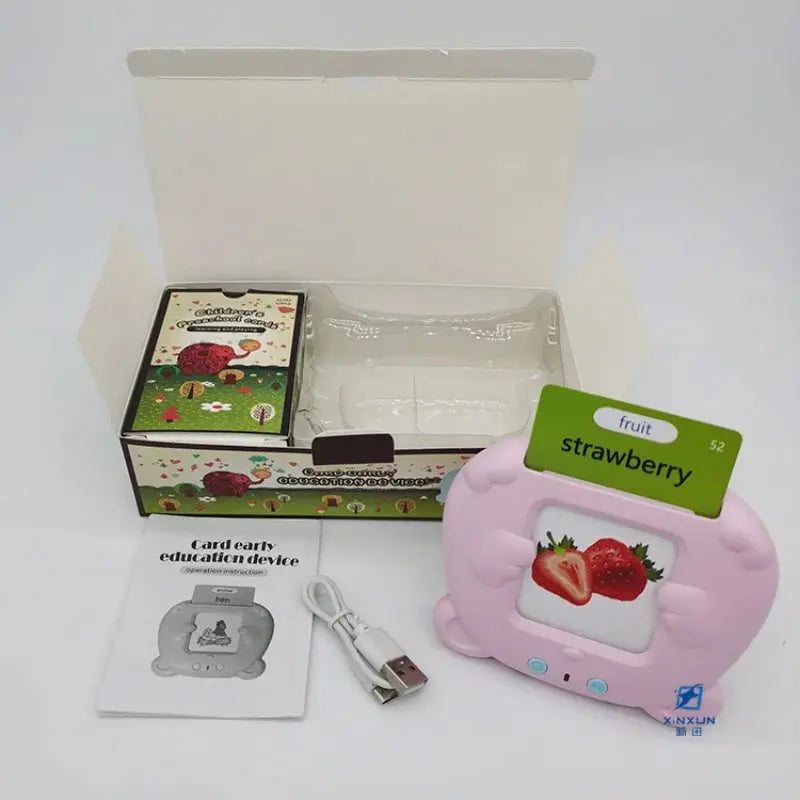 Mes Premiers Mots | Cartes Parlantes | Jouet Educatif pour Enfants 3 - 6 ans -  Mon Jouet Montessori