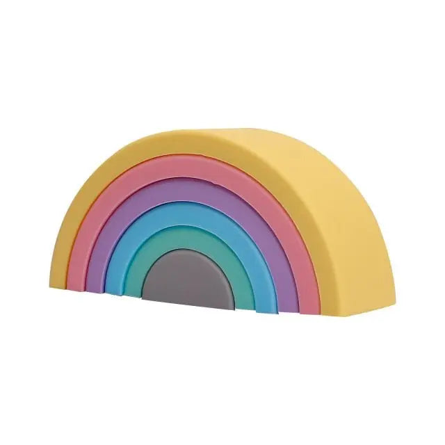 Petit Arc - En - Ciel en Bois - Mon Jouet Montessori
