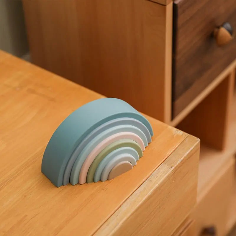 Petit Arc - En - Ciel en Bois - Mon Jouet Montessori
