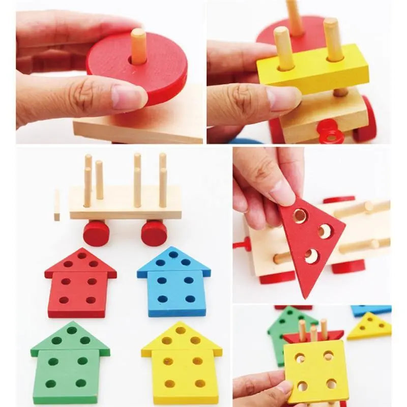 Plateau Montessori 4 Formes - Mon Jouet Montessori