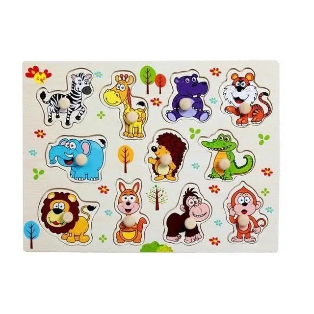 Plateau Montessori Animaux du Zoo Mon Jouet Montessori