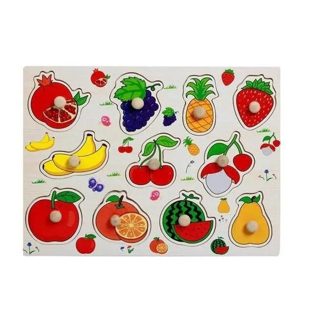 Plateau Montessori Fruits - Mon Jouet Montessori