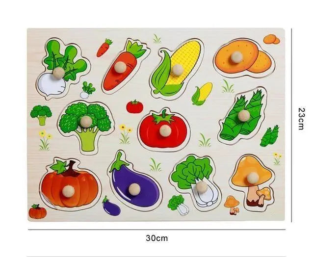 Plateau Montessori Légumes - Mon Jouet Montessori