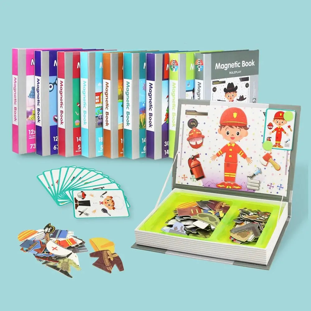 Puzzle Magnétique Tangram pour Enfants - Mon Jouet Montessori