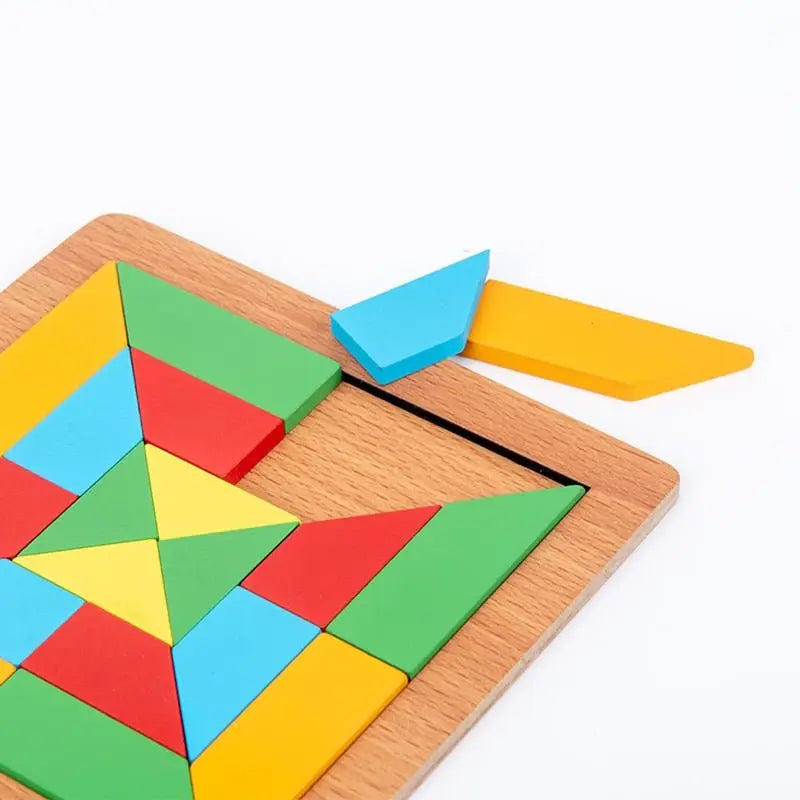 Puzzle Tangram Formes Géométriques - Mon Jouet Montessori
