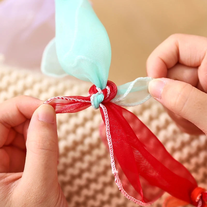 Jouet Montessori pour bébé, boîte à mouchoirs magique en coton, exercice des doigts, jeu de société occupé, jouet éducatif, hochet doux, livre en tissu, cadeau -  Mon Jouet Montessori