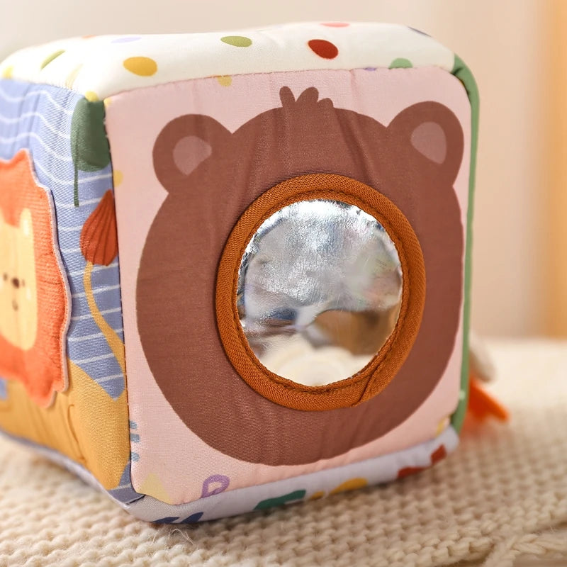 Jouet Montessori pour bébé, boîte à mouchoirs magique en coton, exercice des doigts, jeu de société occupé, jouet éducatif, hochet doux, livre en tissu, cadeau -  Mon Jouet Montessori