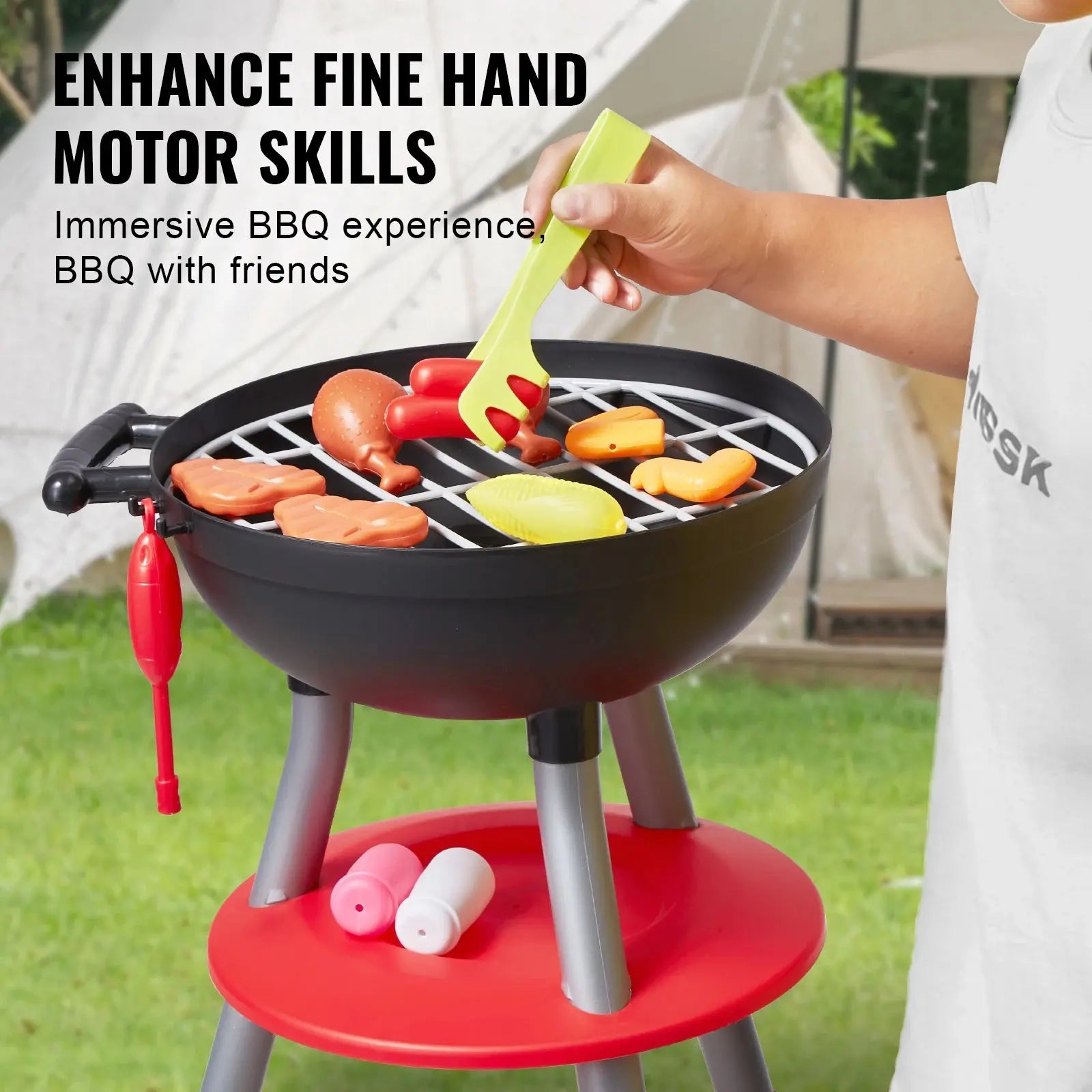 Set Barbecue Jouet Enfant | Jeu Éducatif et Ludique -  Mon Jouet Montessori