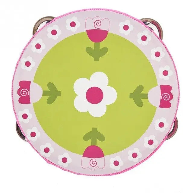 Tambourin Fleur pour Bébé - Mon Jouet Montessori