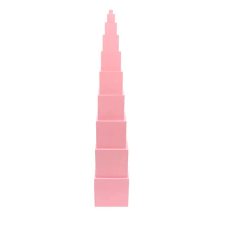 Tour Rose Montessori -  Mon Jouet Montessori