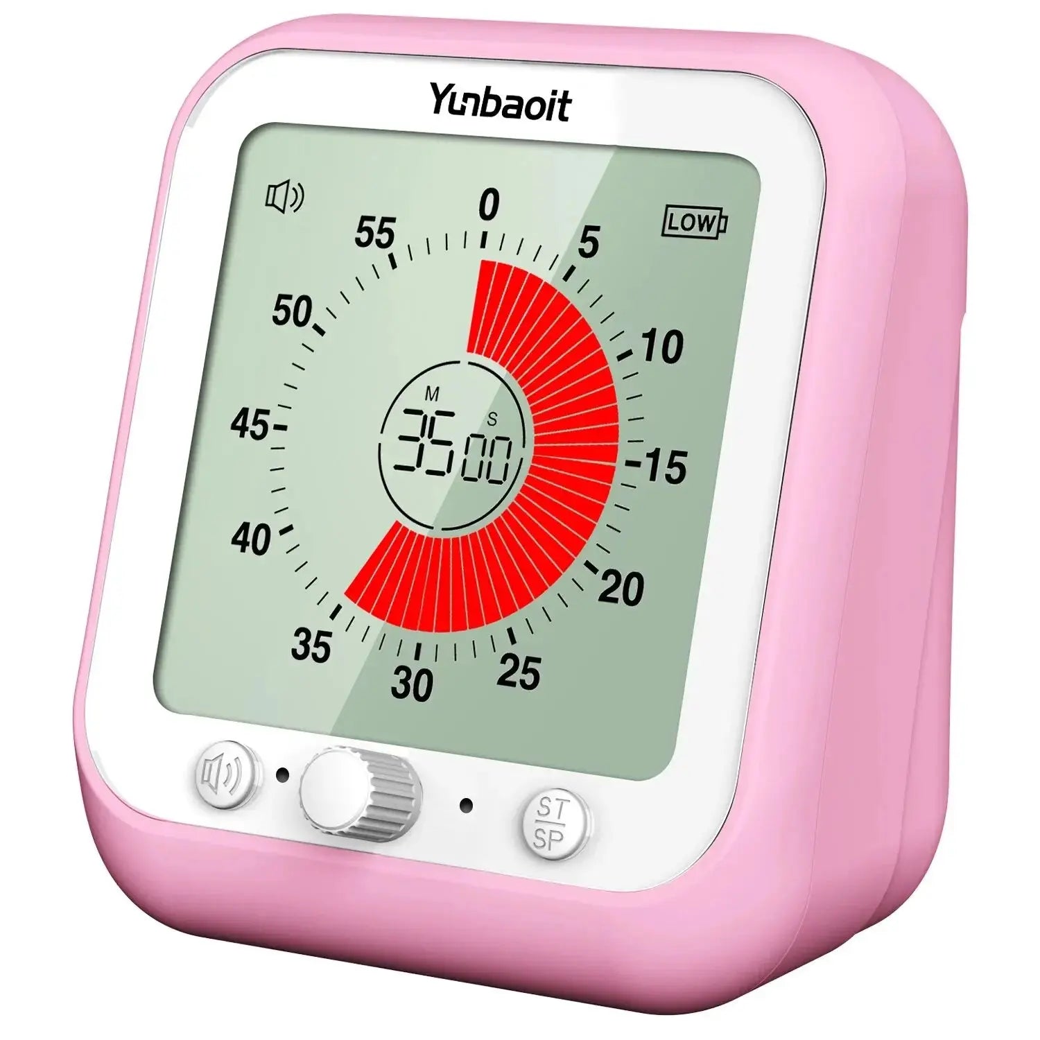 VT09 Digital 60-Minute Visual Timer with 3.5-Inch Colored Screen Countdown Timer for Kids Or Adults -  Mon Jouet Montessori