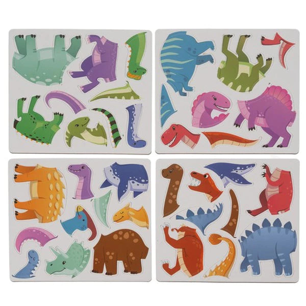 Aimants dinosaures pour puzzle magnétique enfant 3 ans