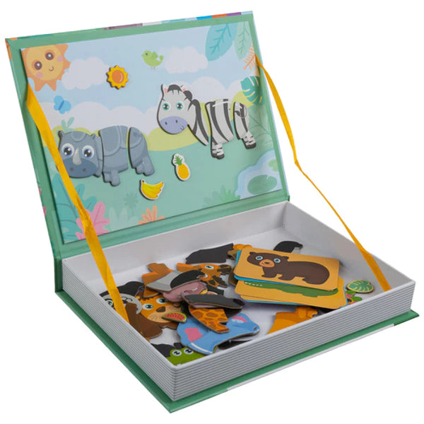 Puzzle avec des animaux inspiré de l'éducation montessori