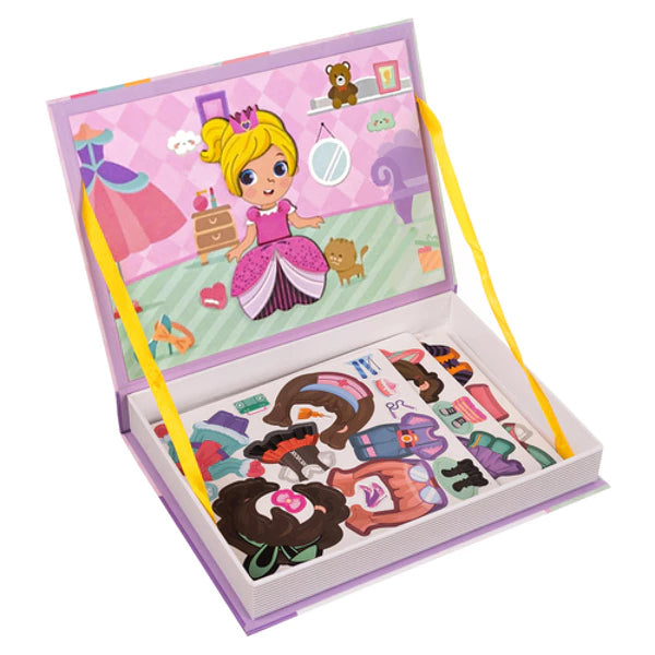 Puzzle magnétique mode avec vêtements et accessoires pour enfant